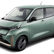 日産サクラ改良新型：Gグレード、セラドングリーン