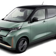 日産サクラ改良新型：Gグレード、セラドングリーン・ブラック