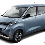 日産サクラ改良新型：Gグレード、ソルベブルー