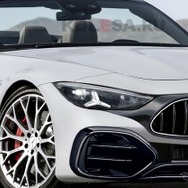 メルセデスAMG SL 改良新型の予想CG