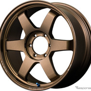 VOLK RACING TE37 Ultra LARGE P.C.D. 30th ANNIVERSARY STICKER Ver.（ブロンズ）