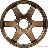 VOLK RACING TE37 Ultra LARGE P.C.D. 30th ANNIVERSARY STICKER Ver.（ブロンズ）