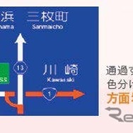 新たにゼンリン製の地図データを採用し、地図表現とルート案内精度を向上
