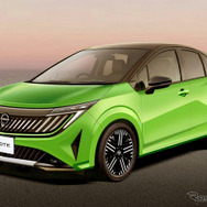 日産 ノート 次期型の予想CG