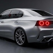 日産 スカイライン 次期型の予想CG