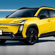 トヨタ カローラクロス 次期型の予想CG