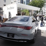 メルセデスベンツ CLA 新型（写真はBEV仕様。Mercedes-Benz Studio Tokyo）