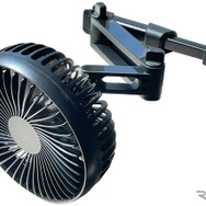 Kashimura・USB扇風機　ヘッドレスト取り付け（KJ-191）