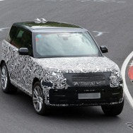 レンジローバー 改良新型のプロトタイプ