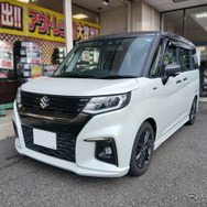 テイン フレックスZ　ソリオ装着例（フロント 35mmダウン / リア 45mmダウン）