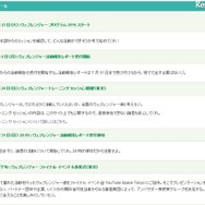 「ウェブレンジャープログラム」スケジュール