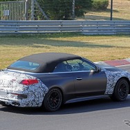 メルセデスAMG CLE53カブリオレ 改良新型のプロトタイプ