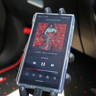 オーディオプレイヤーにはFiioのM23をチョイス。高音質再生のもうひとつの要になっている。
