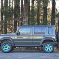 HKS ハイパーマックスG+（リフトアップ）ジムニーノマド装着例