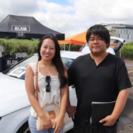 トライムデモカー アウディA4アバントを試聴したなかちゃんさんご夫婦