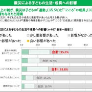 震災による子どもの生活・成長への影響