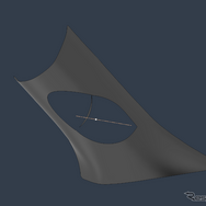 3Dプリンターで作ったパーツと車両の内張などをドッキングさせる作業。ぴたりとフィットするので接着作業がメインになる。