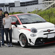 まーさん　アバルト595…CARTUNE ALL USERS MEET神戸
