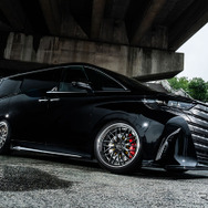 WORK LANVEC LMX（グリミットブラック／バフアルマイト） × TOYOTA アルファード