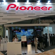 西4ホール「スマートモビリティシティ」内にあるパイオニアのブース