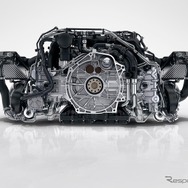 3.0リットル水平対向6気筒ツインターボエンジン