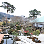 広大な日本庭園（鬼怒川 絆）