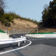 一般道から岡崎SAへつながるルートも新設された