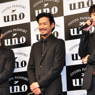 窪田正孝＆野村周平＆竹野内豊／資生堂「UNO」新CM発表会