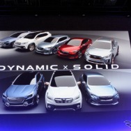 スバルのデザイン、ボディカラーも“DYNAMIC×SOLID”…「無機質な鉱物をモチーフに」
