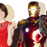 米倉涼子／『シビル・ウォー／キャプテン・アメリカ』来日会見