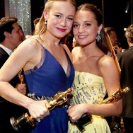 ブリー・ラーソン＆アリシア・ヴィキャンデル／【第88回アカデミー賞】(C)Getty Images