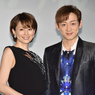 米倉涼子、山本耕史／「金曜プレミアム 松本清張スペシャル『かげろう絵図』」完成披露試写会