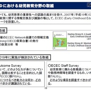 OECDにおける幼児教育分野の取組み