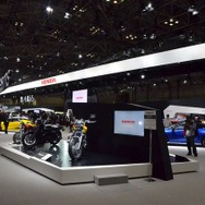 NC750Xと400Xがあるホンダブース（東京モーターショー15）