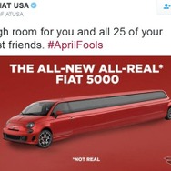 フィアット500のリムジン　フィアット5000