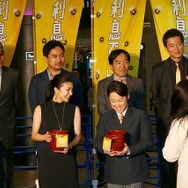 『殿、利息でござる！』完成披露“ゼニ集め”イベント