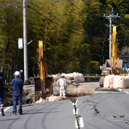 熊本県益城町の様子