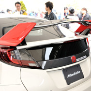 オートポリスで展示されたモデューロ仕様のシビックタイプR