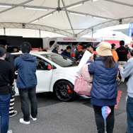 オートポリスで展示されたモデューロ仕様のシビックタイプR