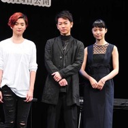 HARUHI＆佐藤健＆宮崎あおい／『世界から猫が消えたなら』試写会
