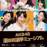 AKB48選抜総選挙ミュージアム（2015年の様子）