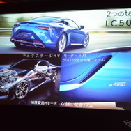 レクサスLC 日本披露会