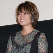 真木よう子／『海よりもまだ深く』初日舞台挨拶