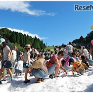 「真夏の雪まつり」開催時のようす