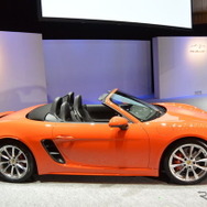 ポルシェ 718ボクスター 発表会