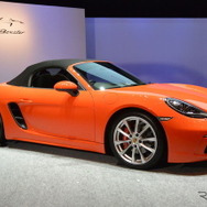 ポルシェ 718ボクスター 発表会