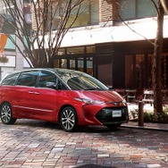 トヨタ エスティマ AERAS SMART（2WD・7人乗り・ブラック×レッドマイカメタリック）