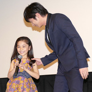 田中圭、岩崎未来／『劇場版 びったれ!!!』完成披露試写会