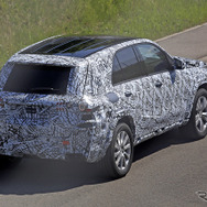 メルセデスベンツ GLE 次期型スクープ写真