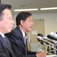 過去販売の車種についても不正を認めた三菱自動車の会見（6月17日・国交省）